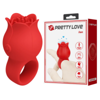 Pretty Love Jae - Rose Finger Vibe Red